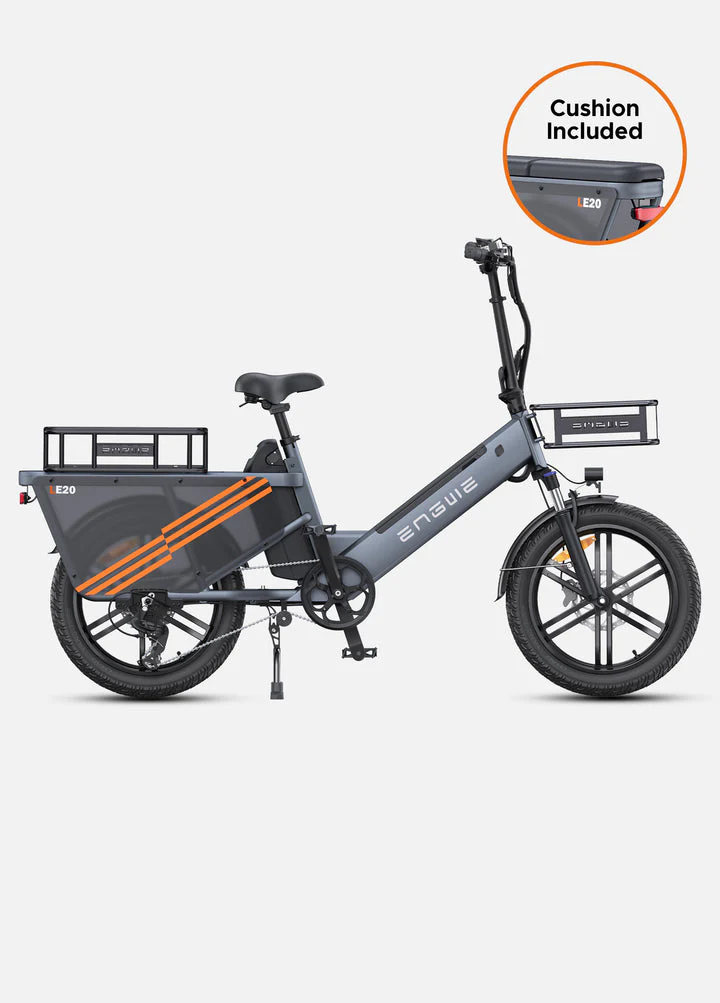 ENGWE LE20 48V/19.2Ah 750W Cargo Electric Bike - Image 9