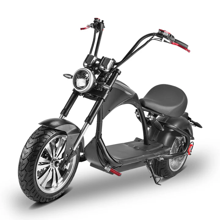 Black SoverSky M3P 60V/30Ah 3000W Electric Scooter