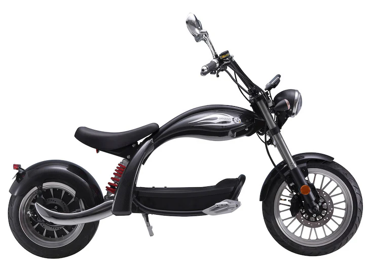 Black SoverSky M5 60V/20Ah 2000W Electric Scooter