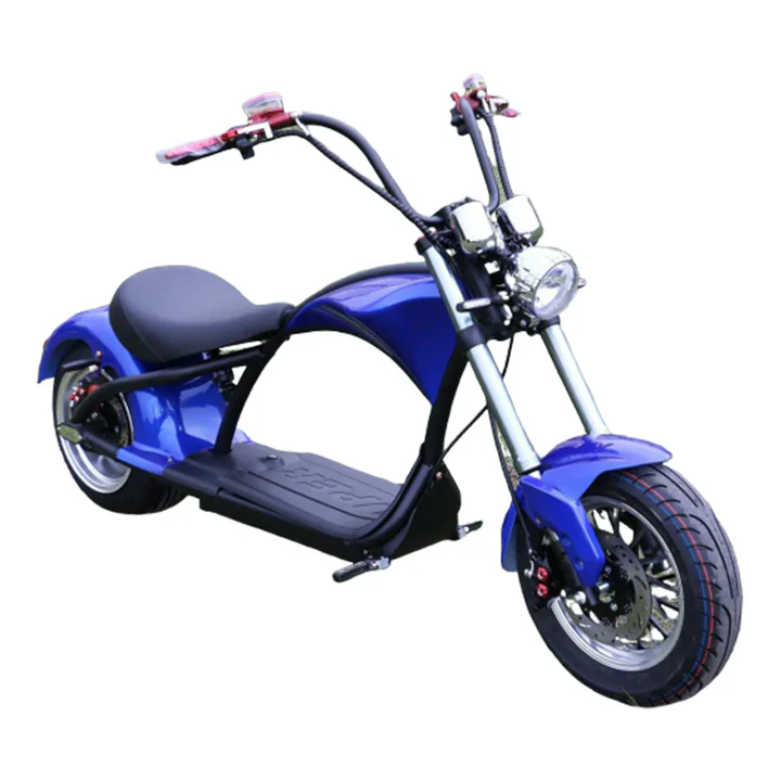 Blue SoverSky M1 60V/20Ah 2000W Electric Scooter