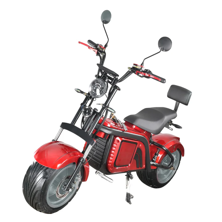 Red SoverSky M9 Pro 60V/55Ah 3000W Electric Scooter