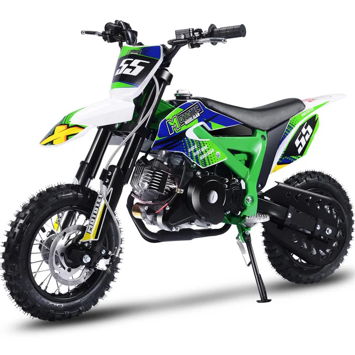 Green MotoTec Hooligan 60cc 4-Stroke Gas Dirt Bike