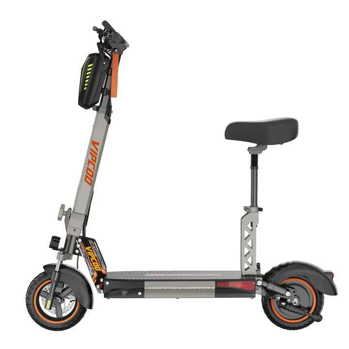 Gray VIPCOO VS1 48V/13Ah 700W Foldable Electric Scooter