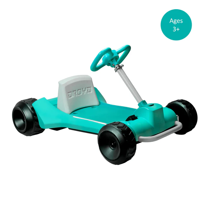 Teal Droyd Zypster 24V Kids Mini Electric Go-Kart
